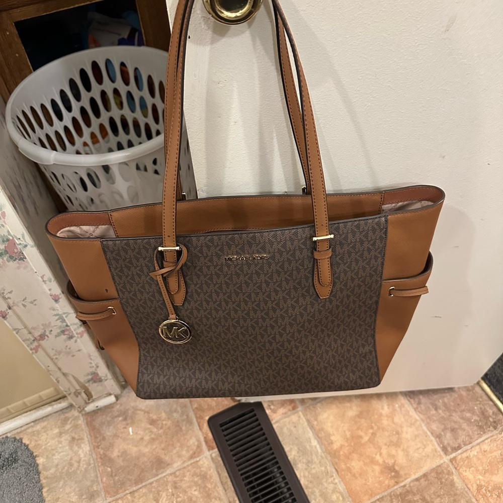 Michael Kors Brown Tote Bag